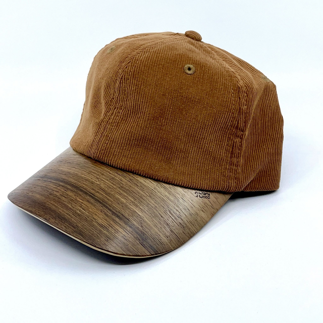 Casquette Velours Camel - Noyer