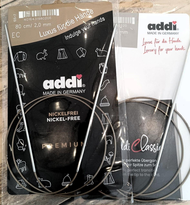 Addi: Rondbreinaalden lengte 80cm