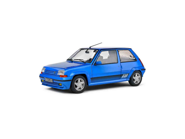 Renault 5 GT TURBO MK2 Bleu Lumière 1989 solido S1810003 1/18