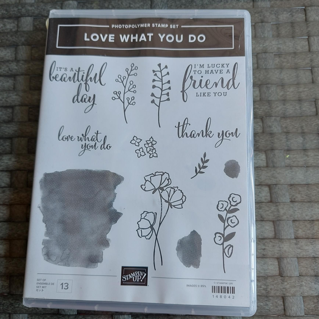 Love What You Do stamp set 