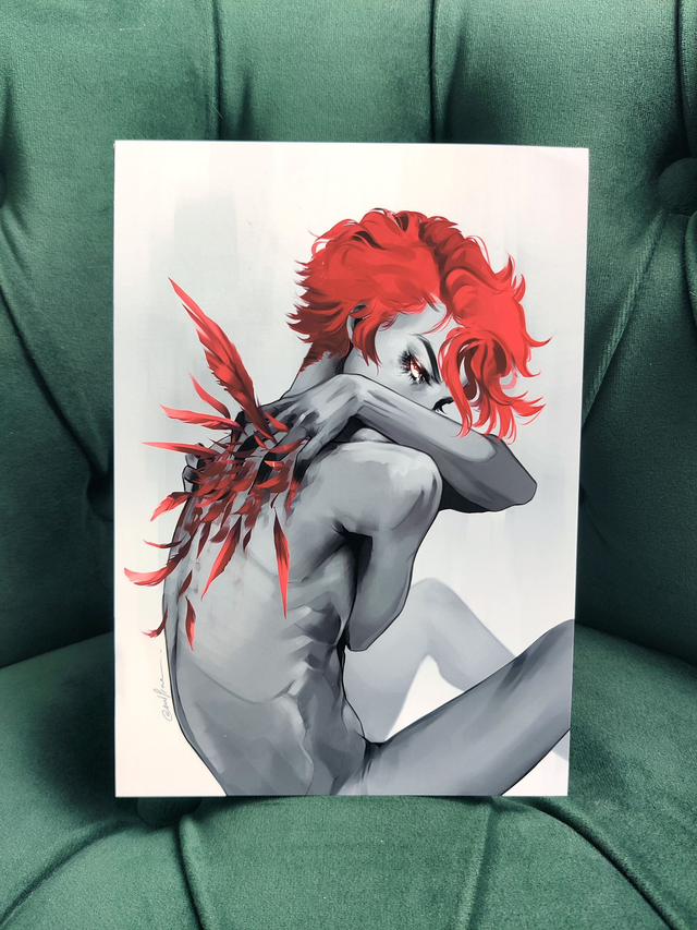 Lucifer - A4 - A5 - Postcard