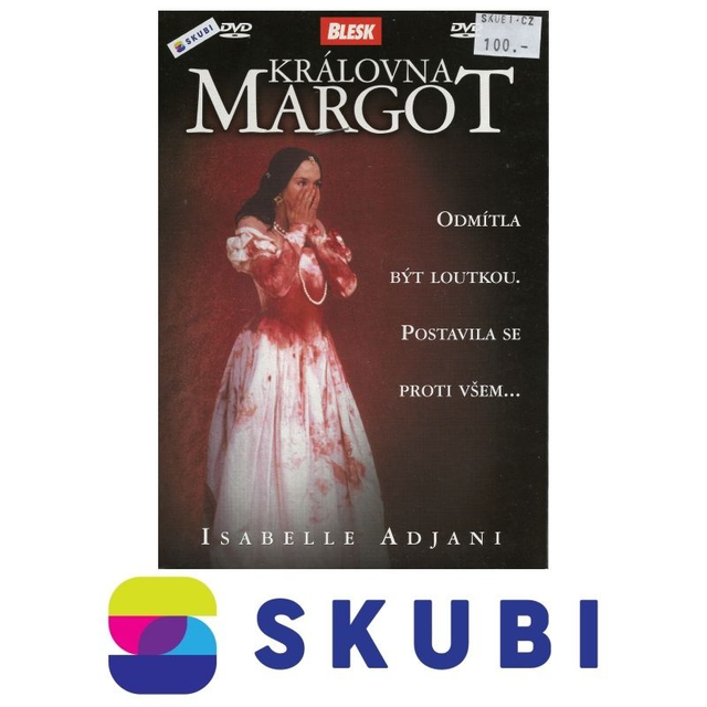 DVD Královna Margot - česky, francouzsky