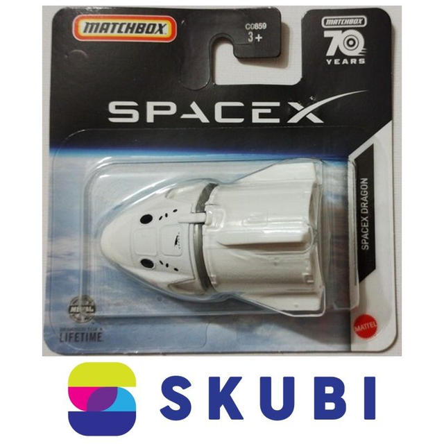 SPACEX DRAGON - MATCHBOX 70 YEARS - 8/100