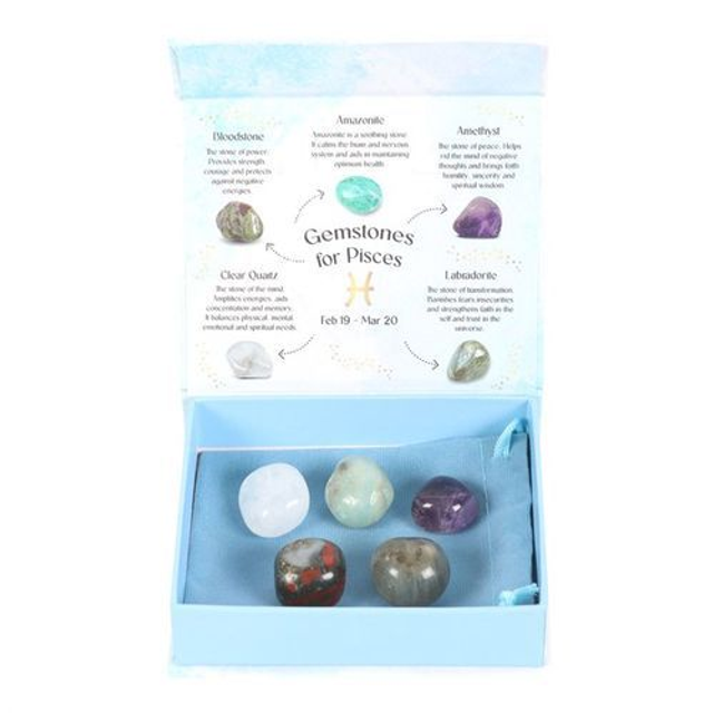 Zodiac Crystal Tumblestone Sets - Water Signs