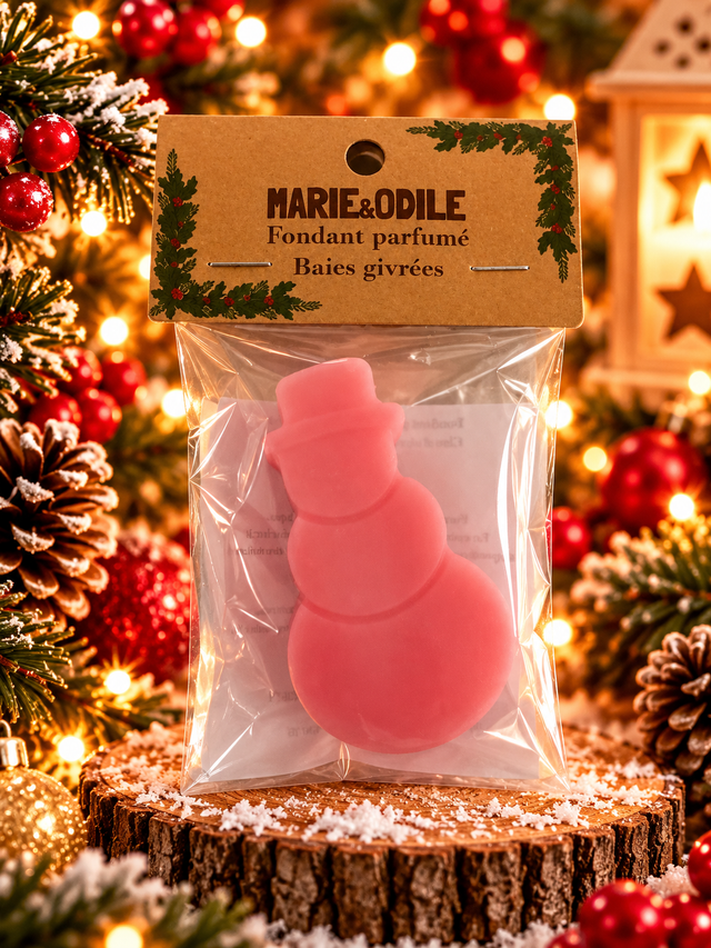 Fondant parfumé Baies givrées - 14 grammes