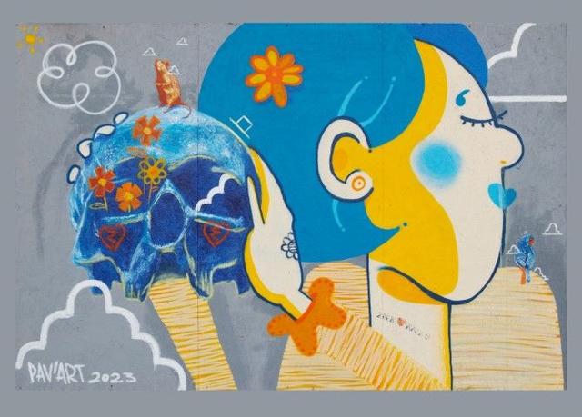 Carte postale DEUXBEN DE RENNES &amp; NAGA - Pav'Art 2023