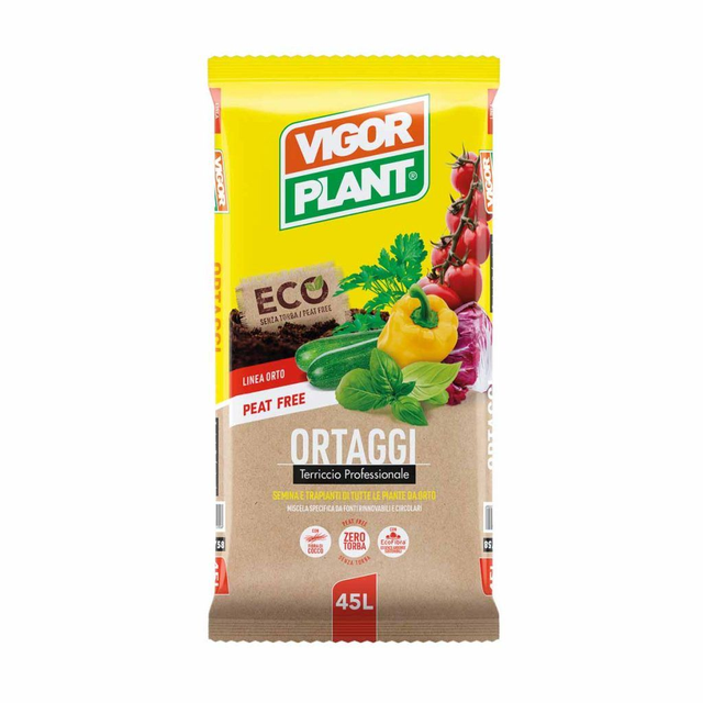 R06 . Vigorplant. Linea Orto. Ortaggi peat free da 45 lt