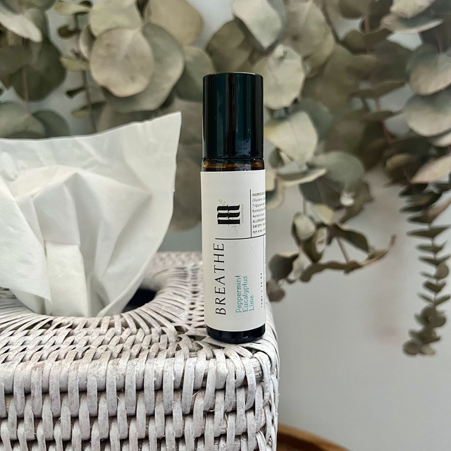 Breathe with Peppermint, Eucalyptus &amp; Lime