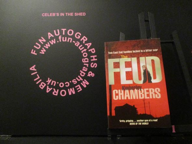 Kimberley Chambers 'Feud' Authentic Autographed Paperback Book (1)