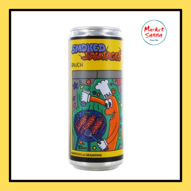 Birra Smoked Sausages - 33 cl.