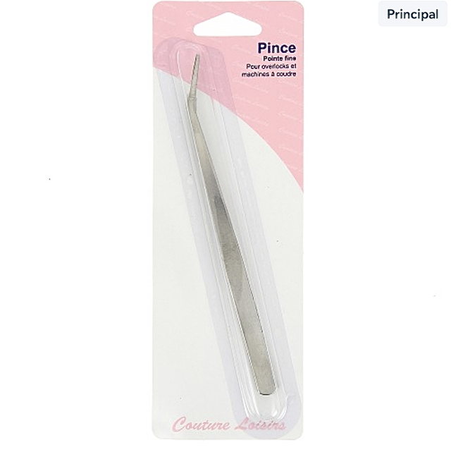 Pince pointe fine pour enfilage surjeteuse ou machine à coudre