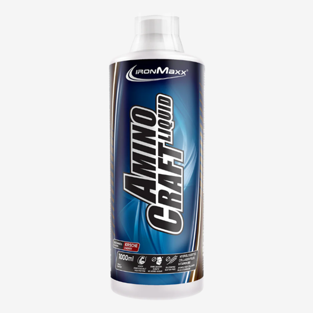 AminoCraft Liquid 1000ml cseresznye - IronMaxx®