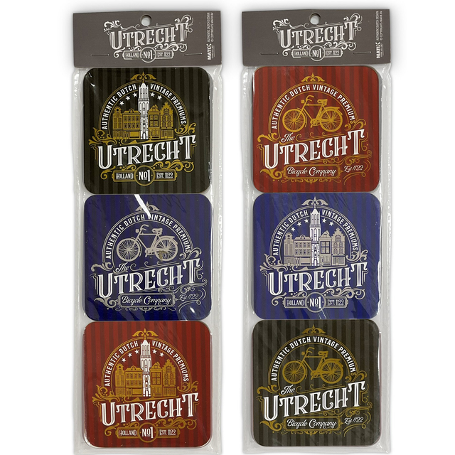 Coasters classic vintage Utrecht