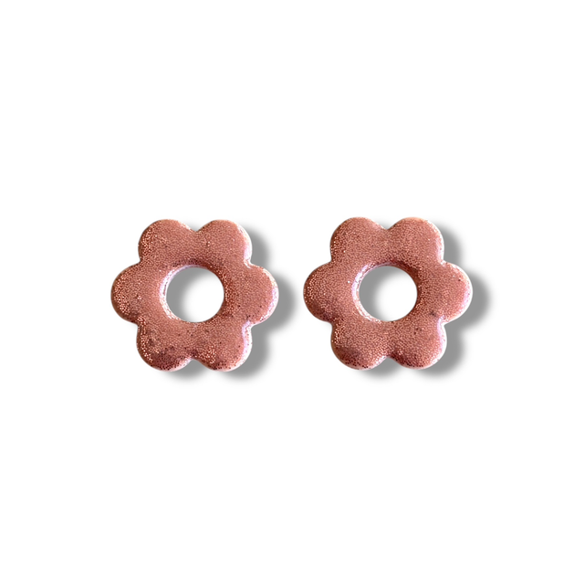 Pampilles Barbara mini rose gold pailleté