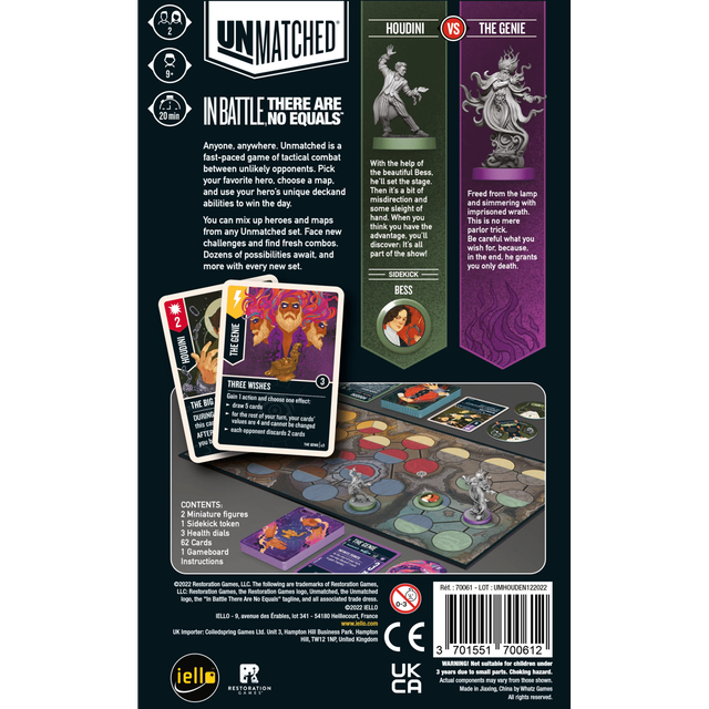 Unmatched - Houdini Vs Le Génie