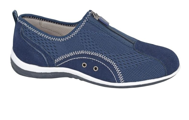 Boulevard Zip Front Navy