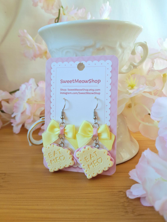 Eat Me (keltainen) - korvakorut