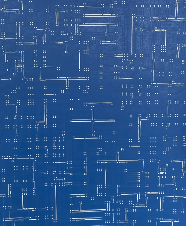 Victory Boogie Woogie Blue