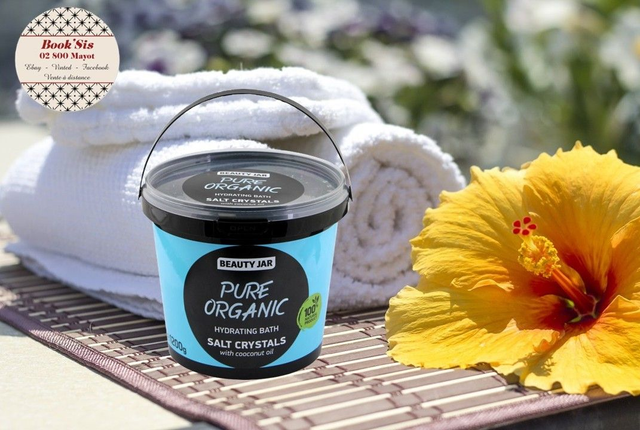 Beauty Jar " Sels de bain en cristaux Biologique pur "