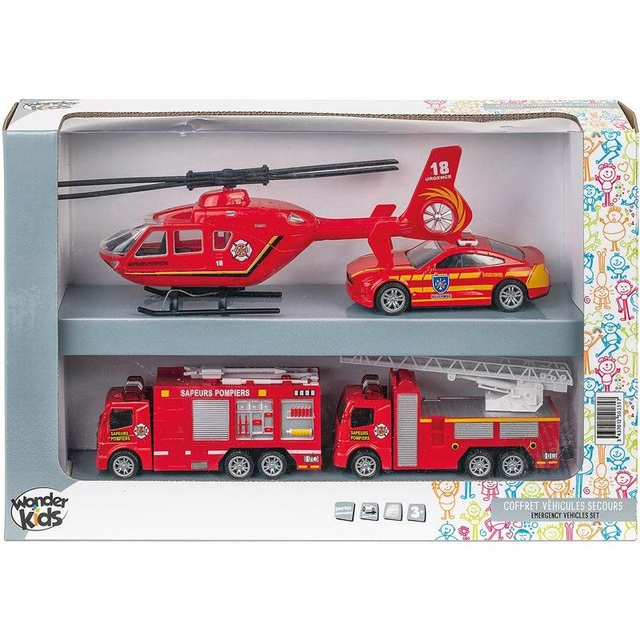 COF POMPIERS 4 VEH RF BTE