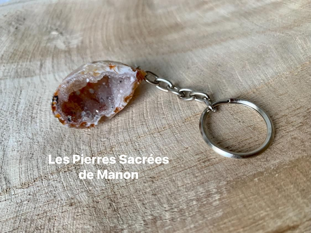 Porte-Clés Agate brute