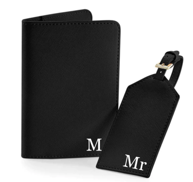 Travel Set - Passport holder and Luggage tag