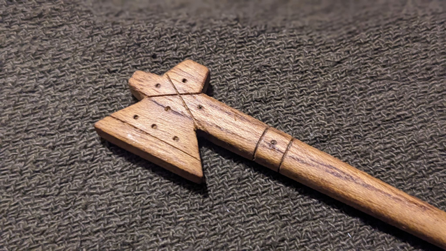 Viking axe headed pin