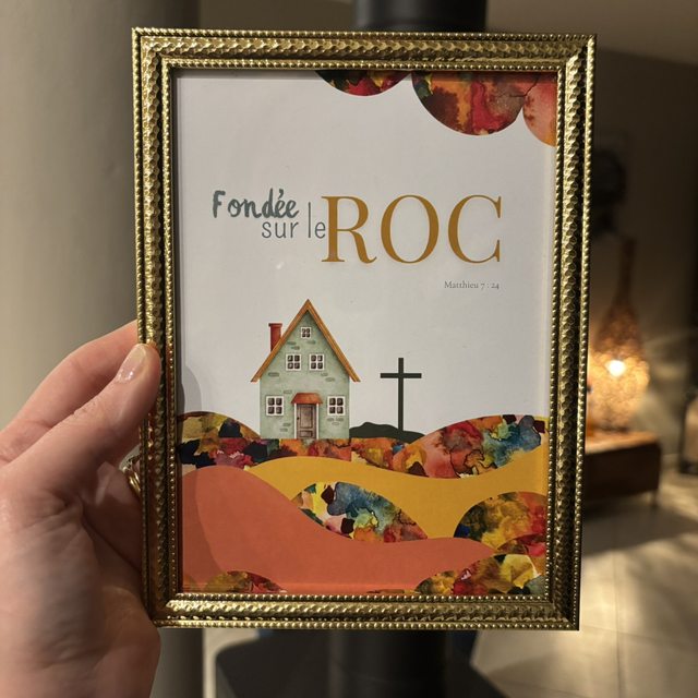 Affiche Fondée sur le Roc