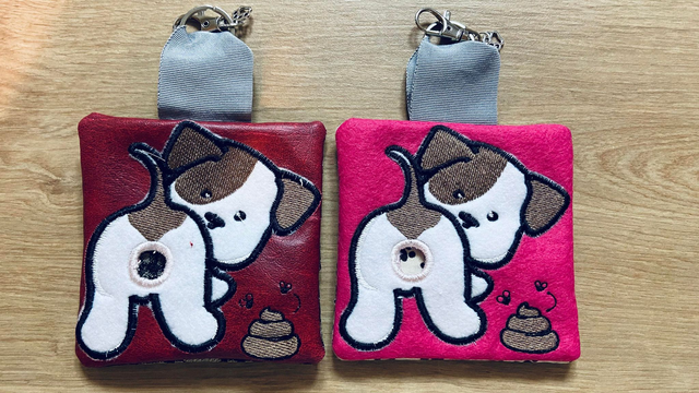 Dog Poo Bag Holder - various colours