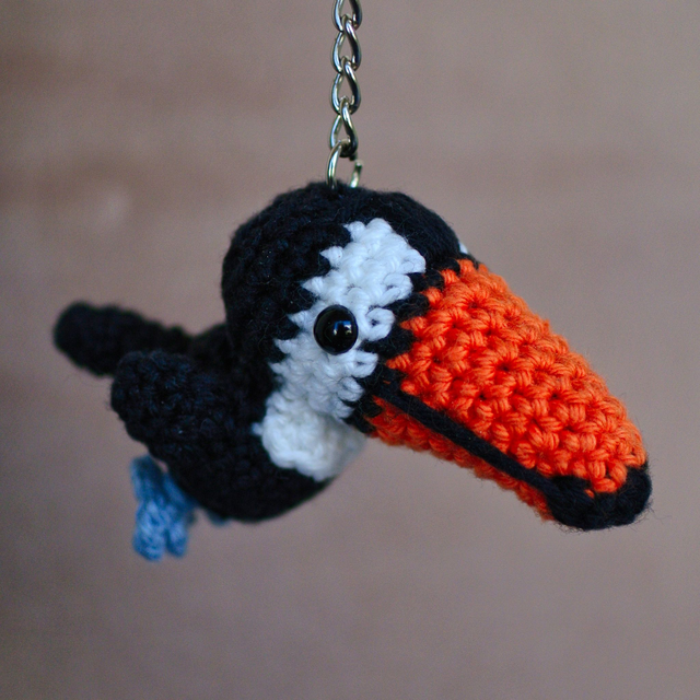 Crochet Bird - Tucan