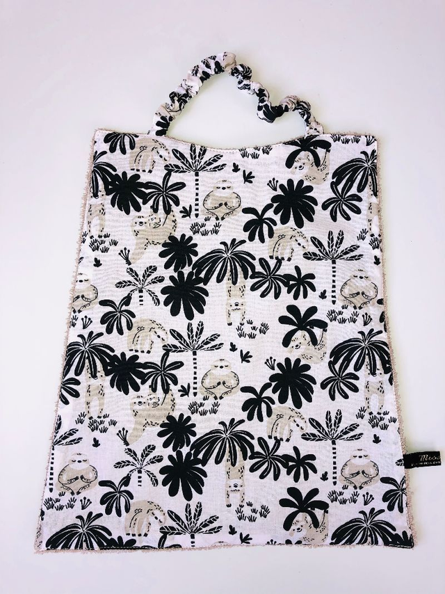 Bavoir Paresseux &amp; Palmier