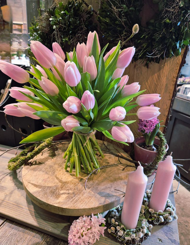 Blumengruß "Tulpe Pur"