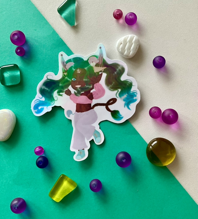 Sticker « Zodiaque » signe astrologique - Taureau 