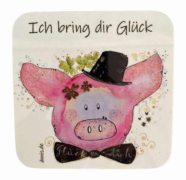 Untersetzer "Glücksbringer"