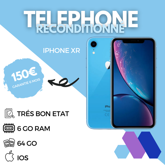 [RECONDITIONNE] - IPHONE XR