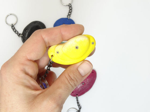 Climbing Hold Keychain
