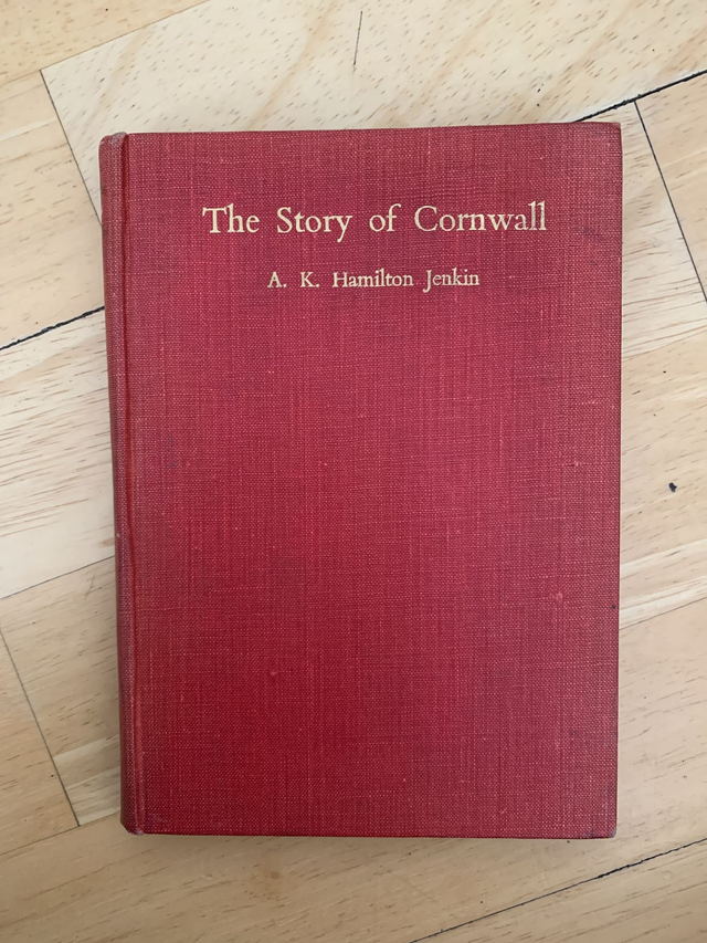 The Story Of Cornwall A. K. Hamilton Jenkin - 1947