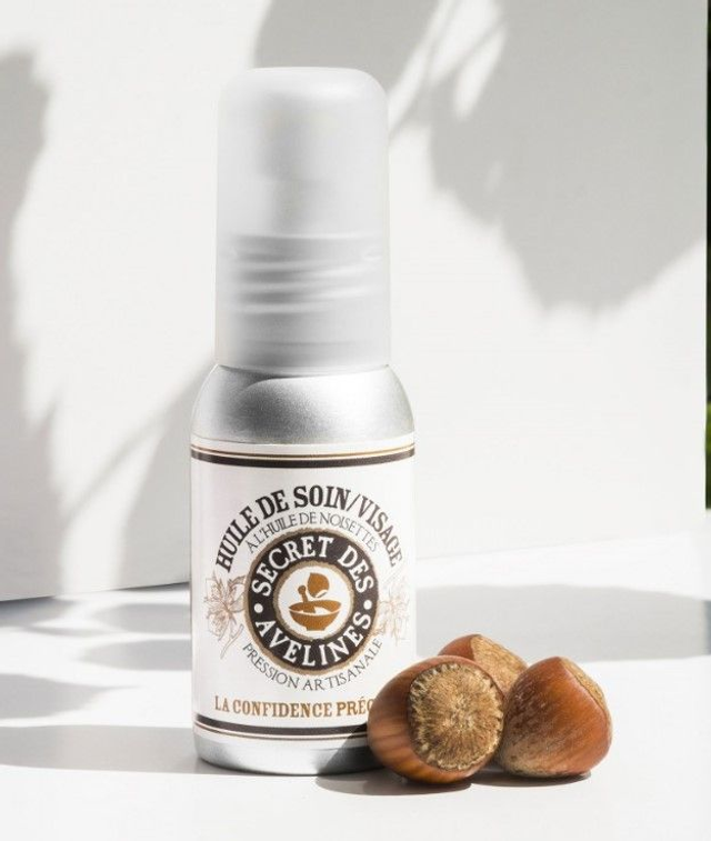 Huile de soin de visage de noisettes 50 ml