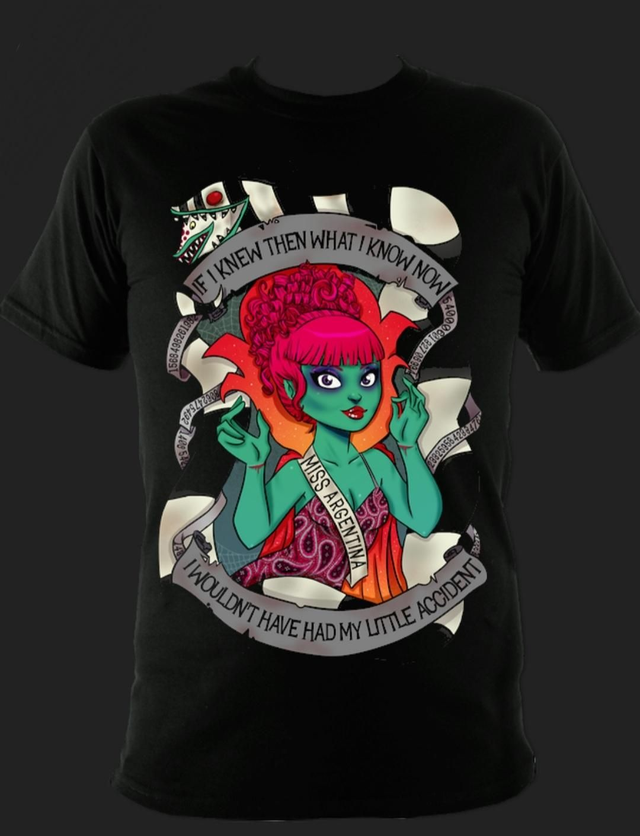 Beetlejuice 'Miss Argentina' T-shirt