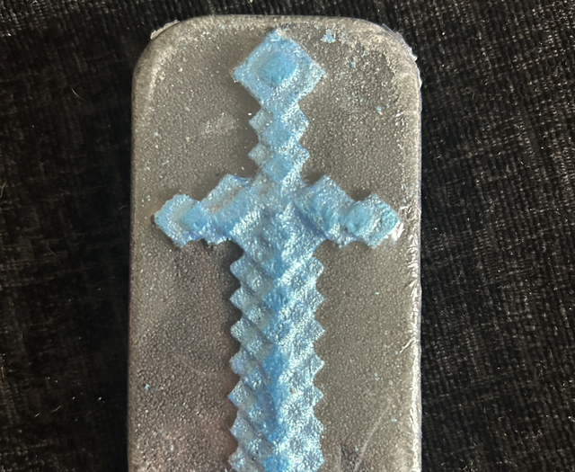 Mine Sword Bath Bomb