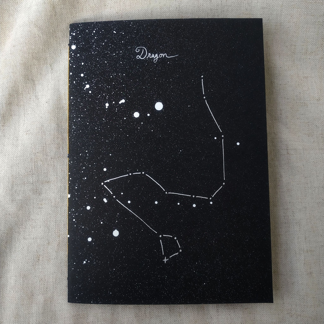 Carnet Constellation A5 (Signes astrologiques/étoiles)