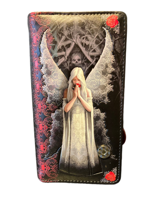 Only Love Remains Embossed Purse by Anne Stokes