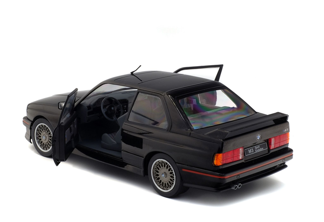 BMW E30 SPORT EVO BLACK 1990 Solido S1801501 1/18