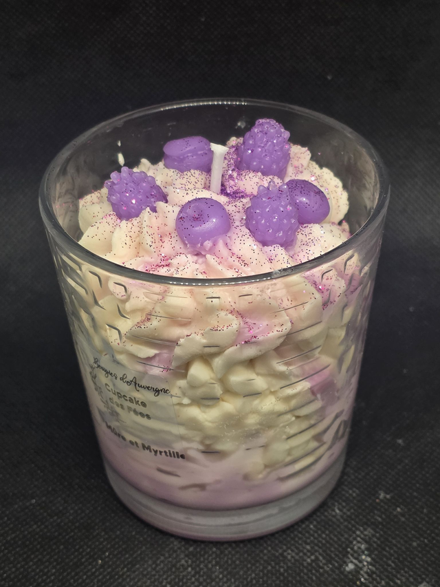 Cupcake des fées Parfum mûre myrtille