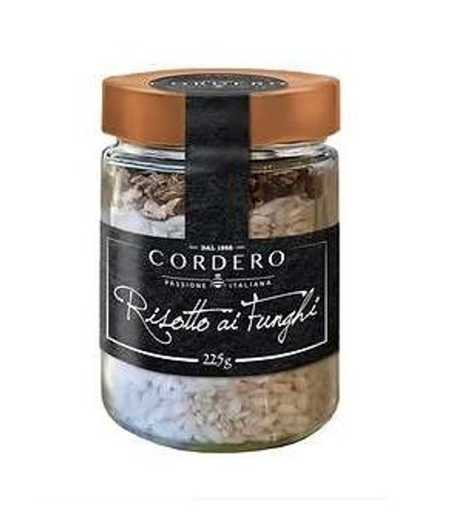 Riso Cordero - Barattolo Risotto ai Funghi Porcini 225g