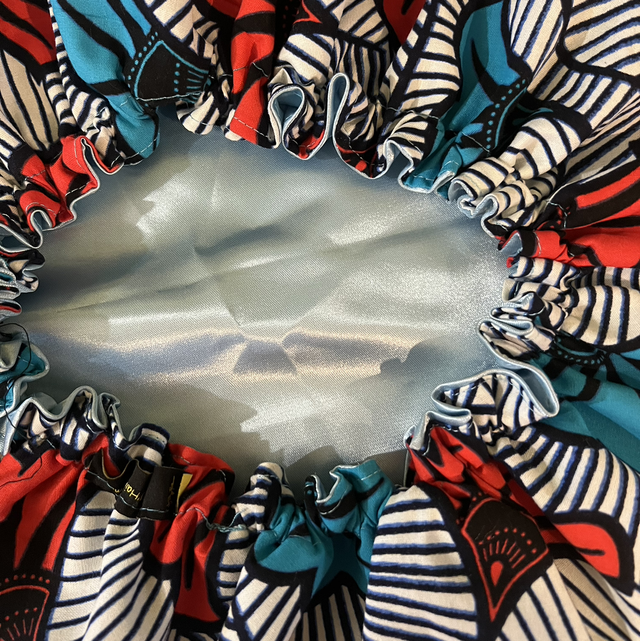 Bonnet en satin wax original M, L