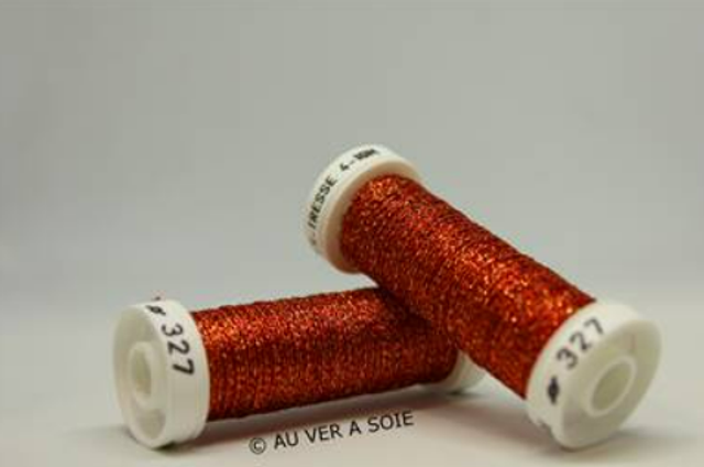 Fil métallisé N°327 - Au Ver à Soie