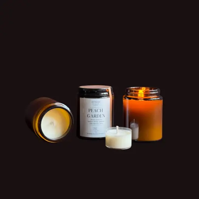 Peach Garden geurkaars - Studio Mavea 