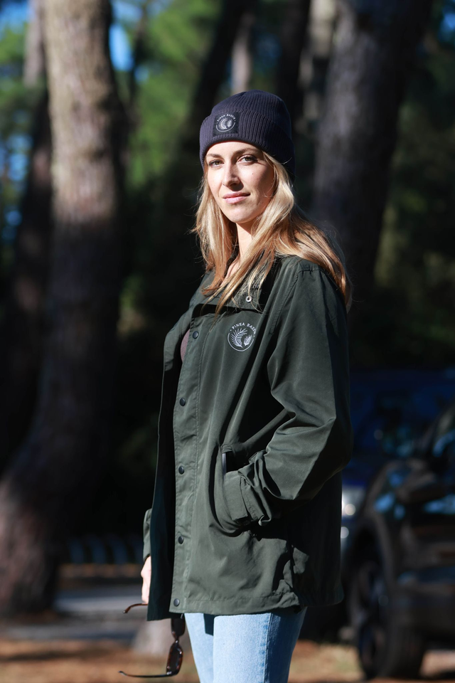 VESTE IMPERMÉABLE KHAKI