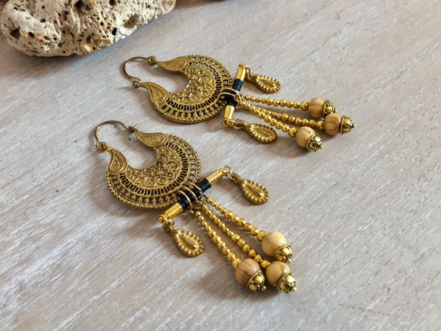 PROMO Boucles d'oreilles créoles ethniques festival 